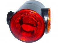 PROPLAST sklo náhradní SUPERPOINT III LED -skl.jedn.červenobílé