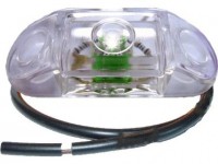 PROPLAST pozička LED obrysová bílá.24V/1W