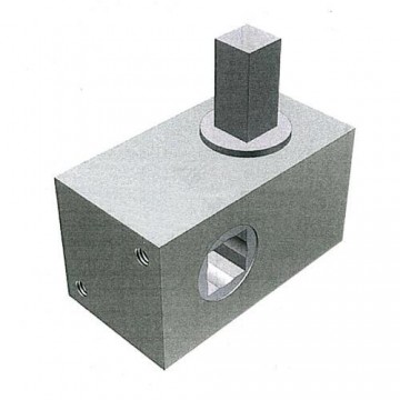 MARKWART převodovka napínání plachty L 73x40x40 čtyřhran