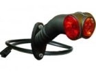 PROPLAST tykadlo č/b/ž - žárovka 24V/4W,kabel 1,75m+zástrčka, P&R
