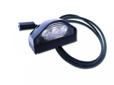Vignal osvětlení SPZ, LED černé s kabelem 1,5 m