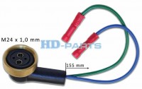 HD-P konektor M24x1,0mm s kabelem 155mm