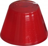 WAS pozička bílá LED, hranatá s podložkou