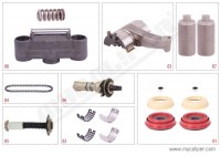 MYCALIPER OPS brzdového třmenu MB Axor - komplet