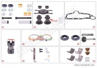MYCALIPER OPS brzdového třmenu MAN L - komplet
