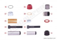 MYCALIPER OPS brzdového třmene SCANIA vedení