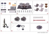 MYCALIPER OPS brzdového třmene MERITOR RVI 420 P - komplet