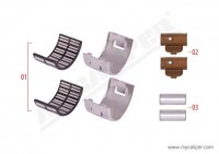 MYCALIPER ložisko jehličkové MERITOR B DUCO, VOLVO FH13 - ložisko páky