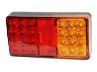 PROPLAST světlo koncové LED, L/P, 12/24V, 3 komorové, kabel 0,5m