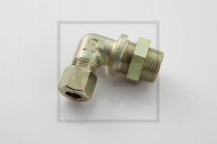 PE šroubení úhlové M12x1,5/10 Rohr