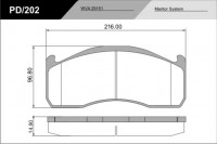 FRAS-LE desky brzdové VOLVO,Meritor - standard