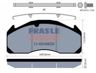FRAS-LE desky brzdové VOLVO FL, FM, FH - standard