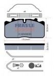 FRAS-LE desky brzdové DAF,MAN, RVI - standard
