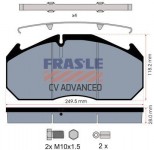 FRAS-LE desky brzdové MAN, RVI - standard