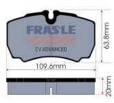 FRAS-LE desky brzdové IVECO Daily zadní - standard