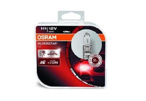 OSRAM žárovky H1 12V 55W P14,5s