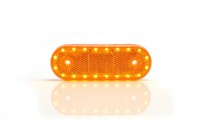 WAS pozička LED oranžová + blink + odrazka 3V1