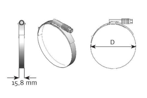 DINEX spona 32-54mm