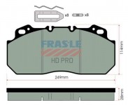FRAS-LE desky brzdové IRISBUS, RVI Magnum, Premium- Premium