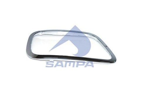 SAMPA rámeček světlometu MB, P, - chrom