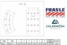 FRAS-LE obložení brzdové SCANIA - 413x203 20,0mm +1 BLUE