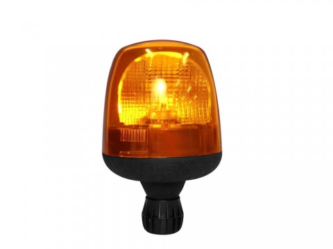 Vignal maják oranžový 12/24V,upev.nátrubek pružný