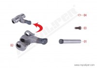 MYCALIPER OPS brzdového třmene BPW - páka