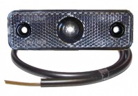 PROPLAST pozička LED 12V, bílá, kabel 0,5m
