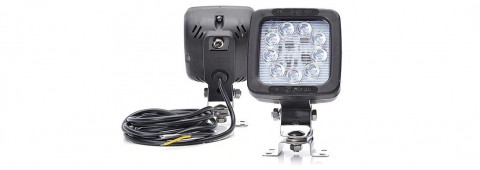 WAS světlomet pracovní LED 12-24V,s vypínačem, kabel 250cm