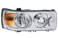 HELLA světlomet hlavní DAF LF,CF,XF(H1,H7,blikač) L, (05/06-) manuální ovl