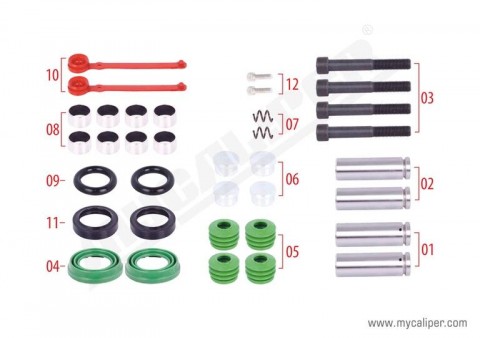 MYCALIPER OPS brzdového třmene MAN, IVECO