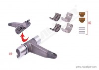 MYCALIPER páka brzdového třmene MERITOR Elsa2 délka 123mm