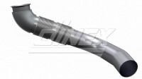 DINEX LC trubka výfuku MB Actros, EURO 5
