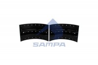 SAMPA čelist brzdy RVI, VOLVO 410x200mm zad.