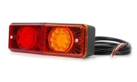 WAS světlo koncové LED, 2komor, kabel 2m, L/P