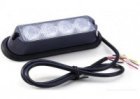 MARKWART světlo výstražné oranžové, 4x LED, 12/24V,133x35x28mm