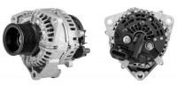 MAHLE alternátor MB 28V/80A oválná zásuvka (lze nahradit silnějším 110A = ne naopak) - řemenice 11 drážek