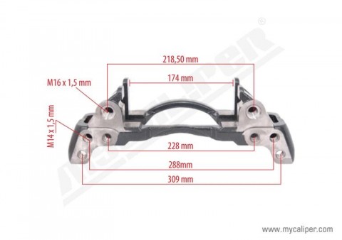 MYCALIPER držák brzdového třmene MAN TGL (KNORR)