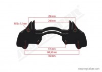 MYCALIPER držák brzdového třmene MB, SCANIA - KNORR SN7