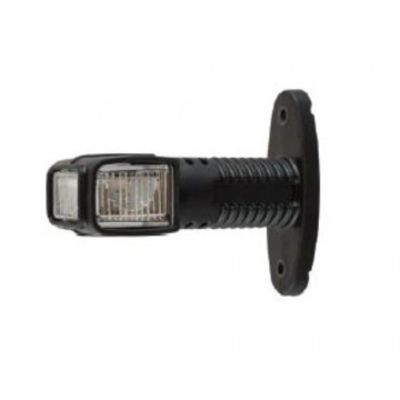 ASPÖCK tykadlo LED Superpoint IV P, kratší, P&R kabel 2000mm, 12V/24V