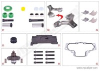 MYCALIPER OPS brzdového třmene L MAN Wabco PAN 17 - komplet