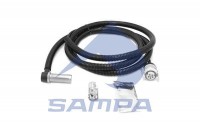 SAMPA senzor ABS MAN F2000, L zadní, 2M, konektor kulatý šedý