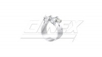 DINEX spona trubky výfuku MB Actros, EURO 5