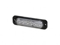PROPLAST světlo výstražné LED, oranžové INTER-STROBE, 120x32mm, 12/24V