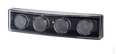 HORPOL pozička bílá kabiny SCANIA LED do slun.clony (s kablem)