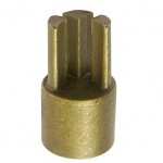 MARKWART adaptér napínáku plachty spodní 35mm čtyřhran 14mm