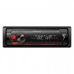 autorádio PIONEER CD/MP3, USB, AUX - červená