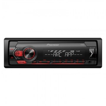 autorádio PIONEER CD/MP3, USB, AUX - červená