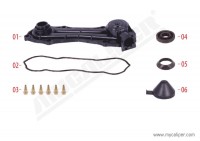 MYCALIPER krytka brzd. třmene plastová bez senzoru, Knorr SB 6,7