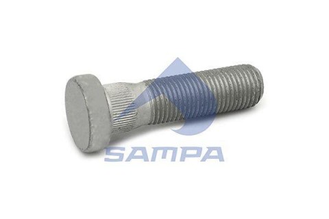 SAMPA šroub kola SCANIA zn 85mm bez hlavy kulatá hlava